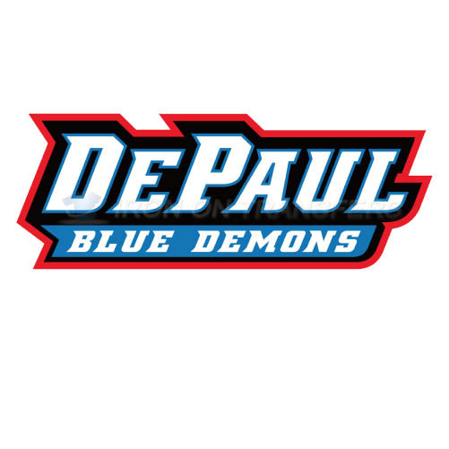 DePaul Blue Demons Logo T-shirts Iron On Transfers N4266